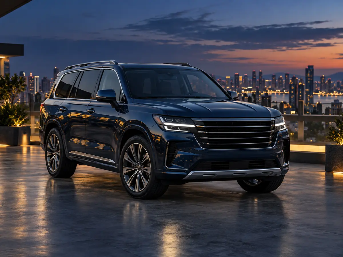 SUV premium azul